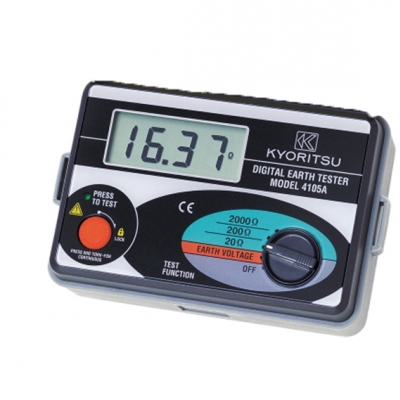Đồng hồ đo điện trở đất Kyoritsu: Hiển thị 4105AH