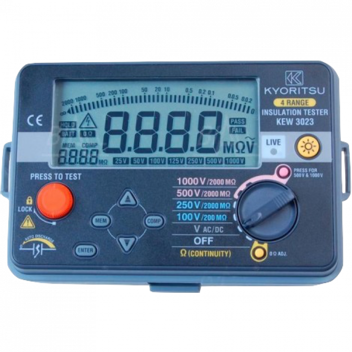 Đồng hồ đo điện trở cách điện Kyoritsu 3023