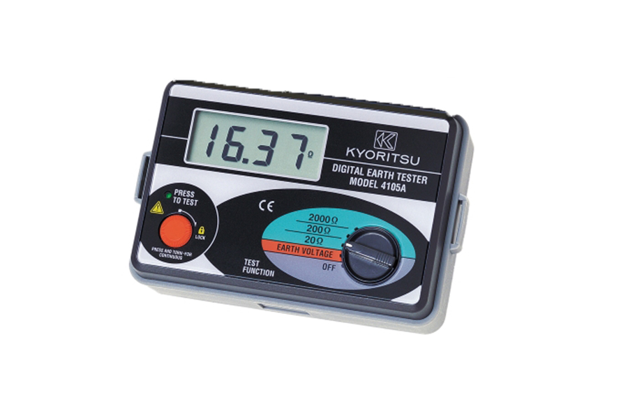 Đồng hồ đo điện trở đất Kyoritsu: Hiển thị 4105AH